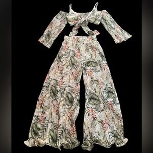 Floral Print 2 Piece Set